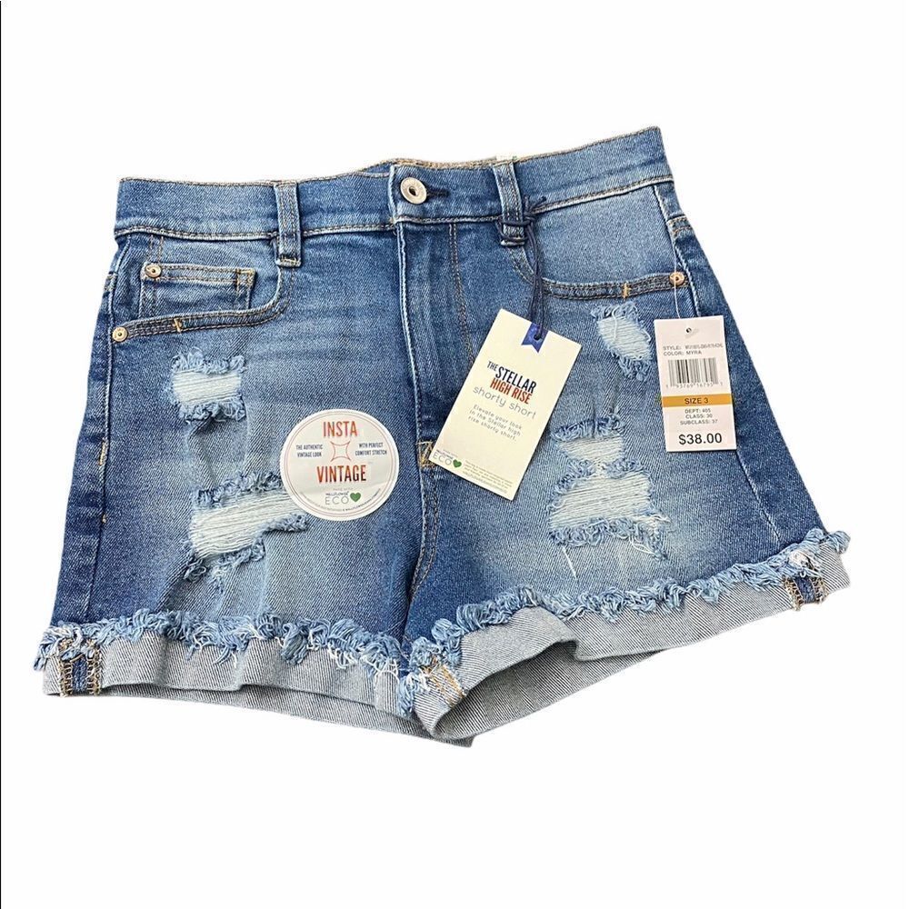 Wallflower Stellar High Rise Shorts - Picture 5 of 11